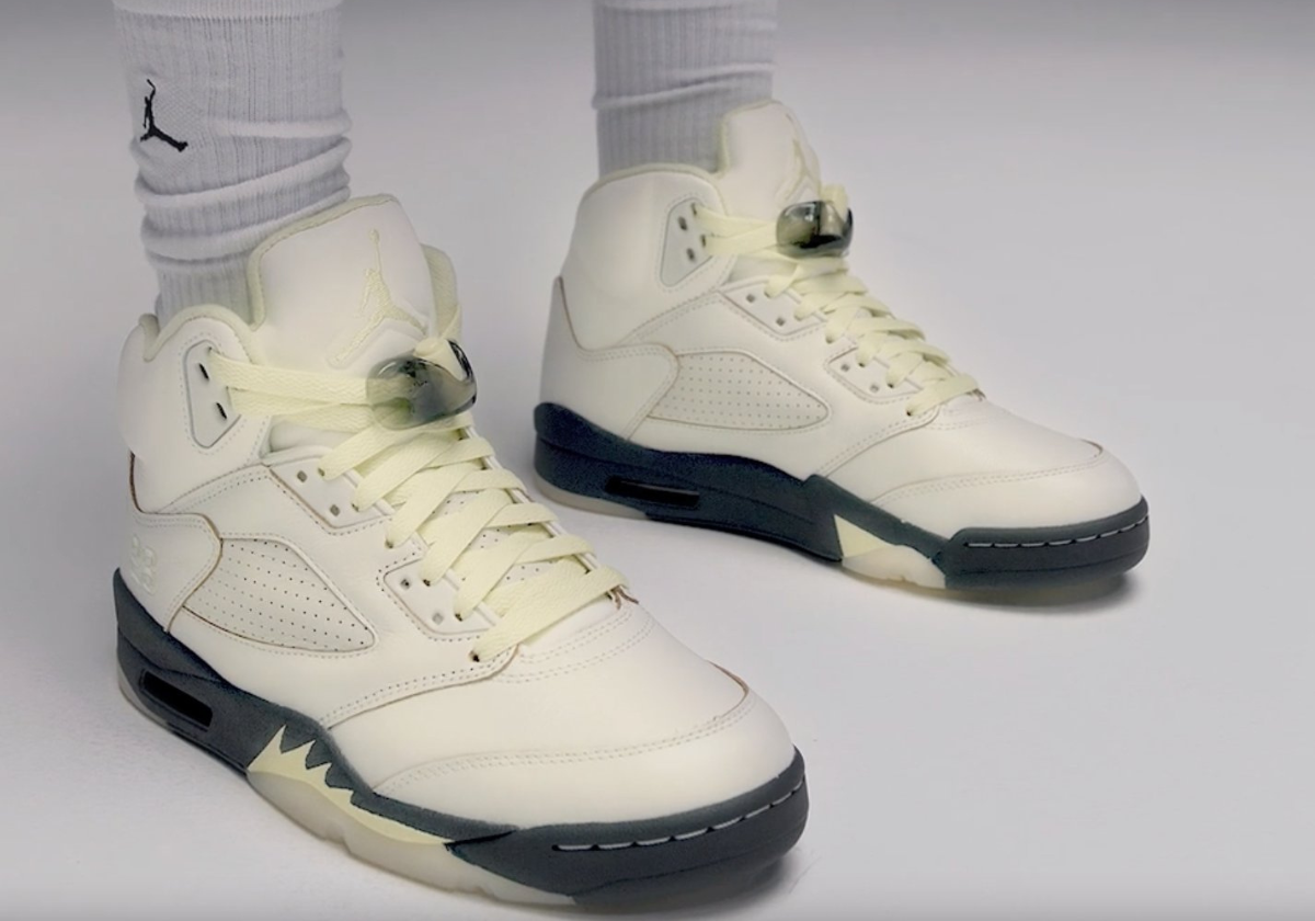 Air Jordan 5 Luminous Green 1