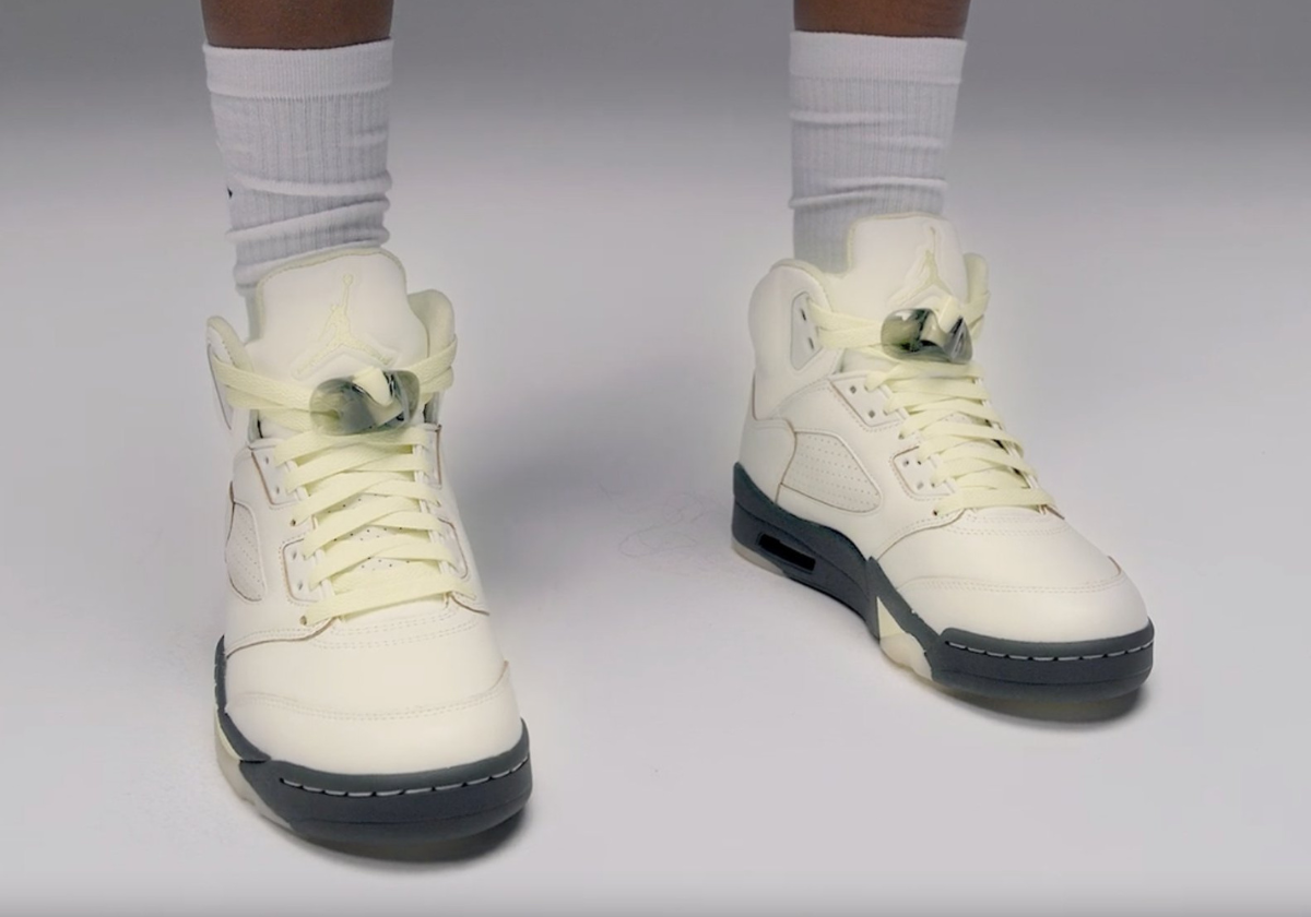 Air Jordan 5 Luminous Green 2
