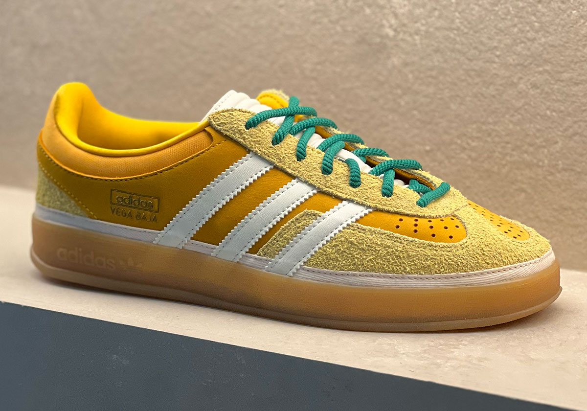 The Bad Bunny adidas Gazelle Indoor “Vega Baja” Officially Announced As Next Release