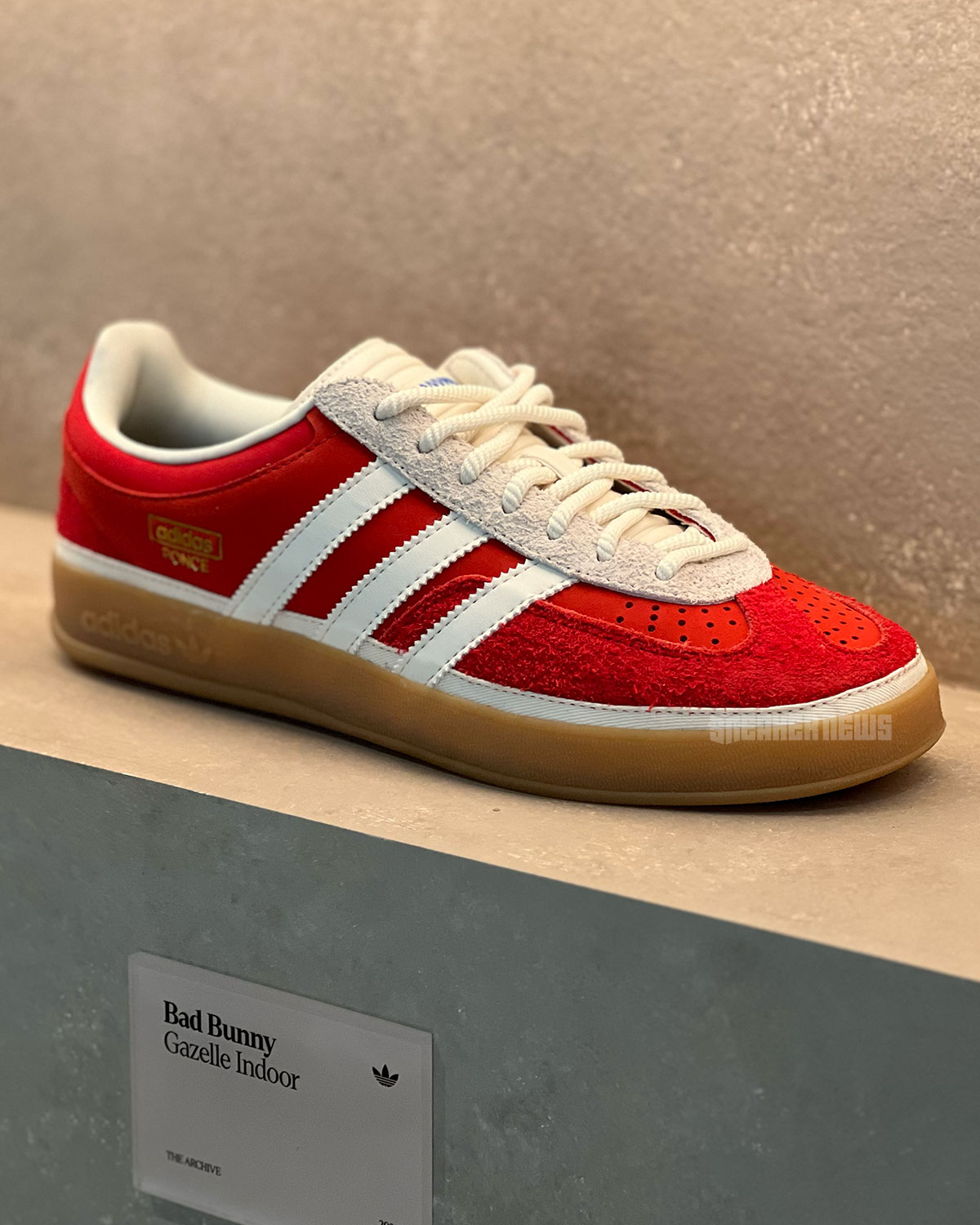 Bad Bunny Adidas Gazelle Indoor City Series Ponce Red 2