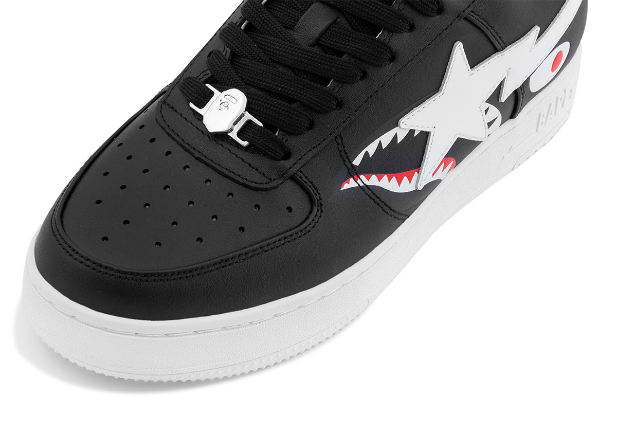 Bape Bapesta Shark Black 2