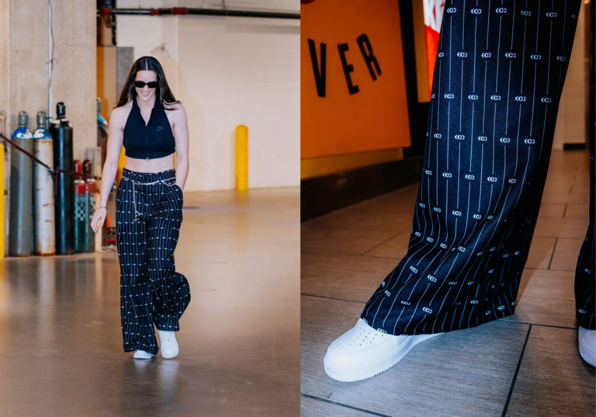 Nike Made Caitlin Clark A Bespoke Outfit Featuring Her Signature Logo