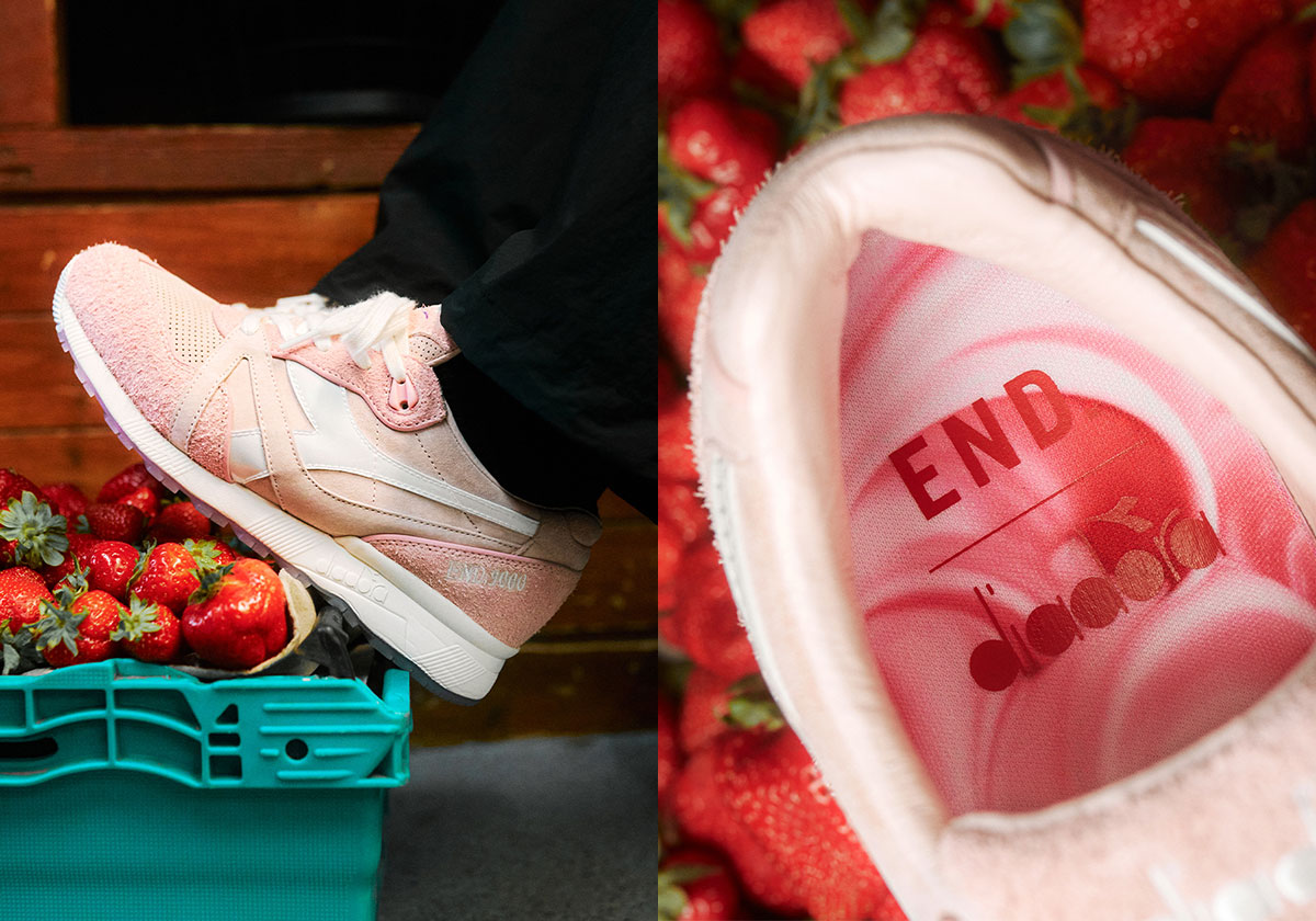 END Serves Up "Strawberries And Cream" On The Diadora N.9000