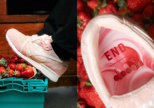 END Serves Up “Strawberries And Cream” On The Diadora N.9000