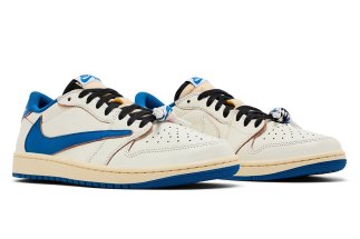 Travis Scott x Fragment Design x Air Jordan 1 Low OG Releases On September 20th