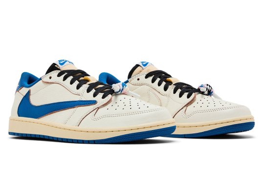Travis Scott x Fragment Design x Air Jordan 1 Low OG Releases On September 20th