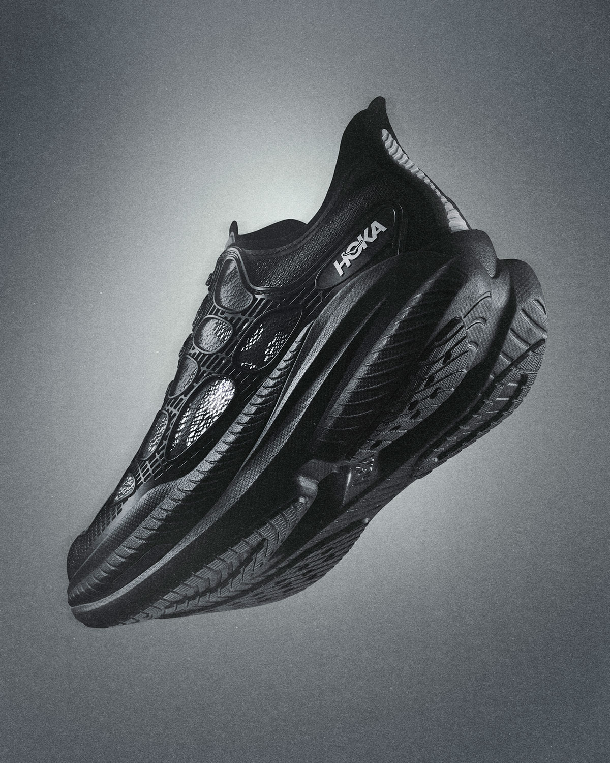 Hoka Mach X Caged Black 1