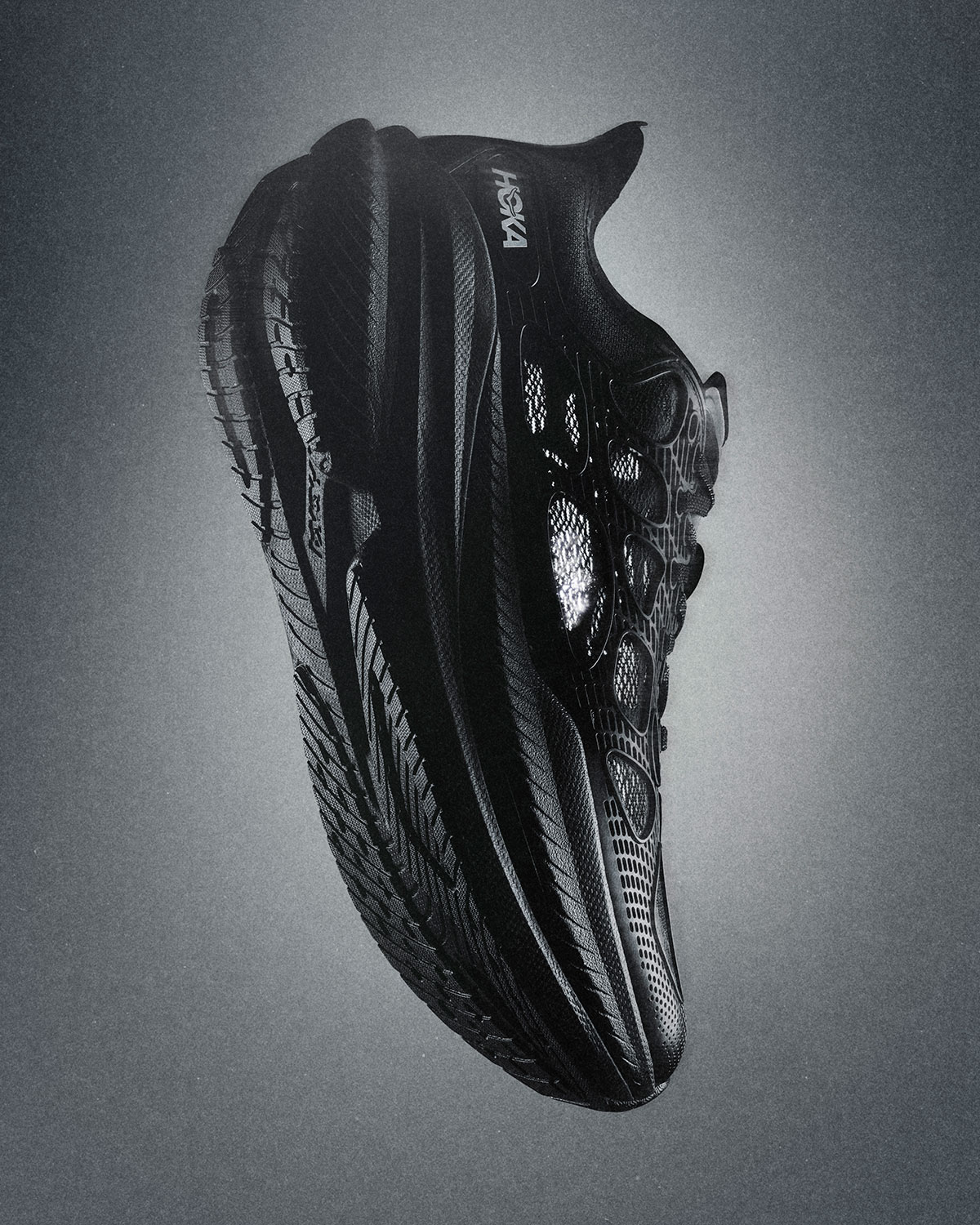 Hoka Mach X Caged Black 3