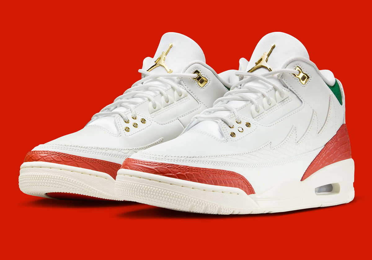 Official Images Of The Air Jordan 3 "Mexico"