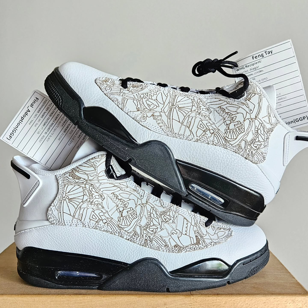 Jordan Dub Zero Motorsports Laser Sample 1