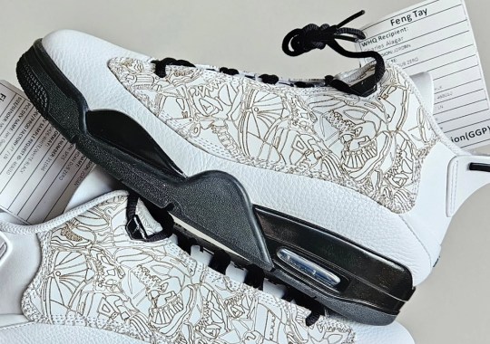 A "Laser Motorsports" Sample Of The Jordan Dub Zero Appears