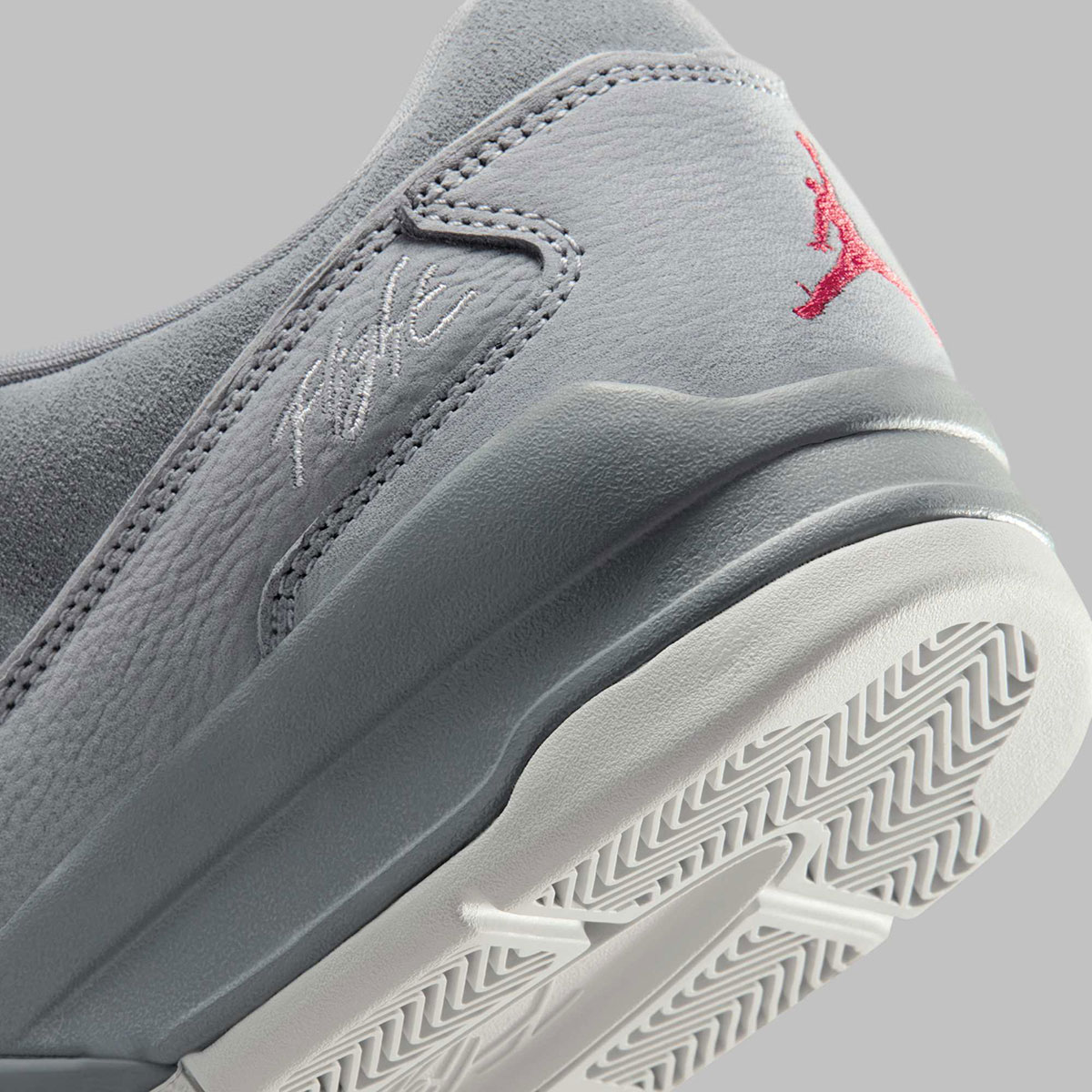Jordan Flight Court Wolf Grey Cool Grey University Red Hf3255 007 2