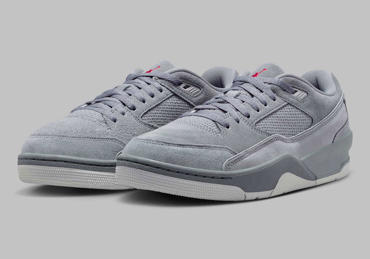 Jordan Flight Court Wolf Grey Cool Grey University Red Hf3255 007 5