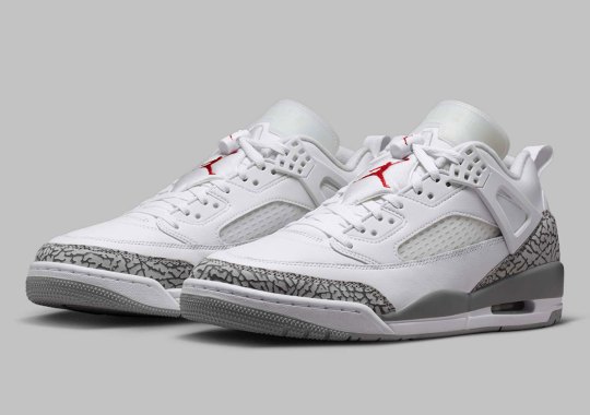 The Jordan Spizike Low Issues Its Own “White Cement”