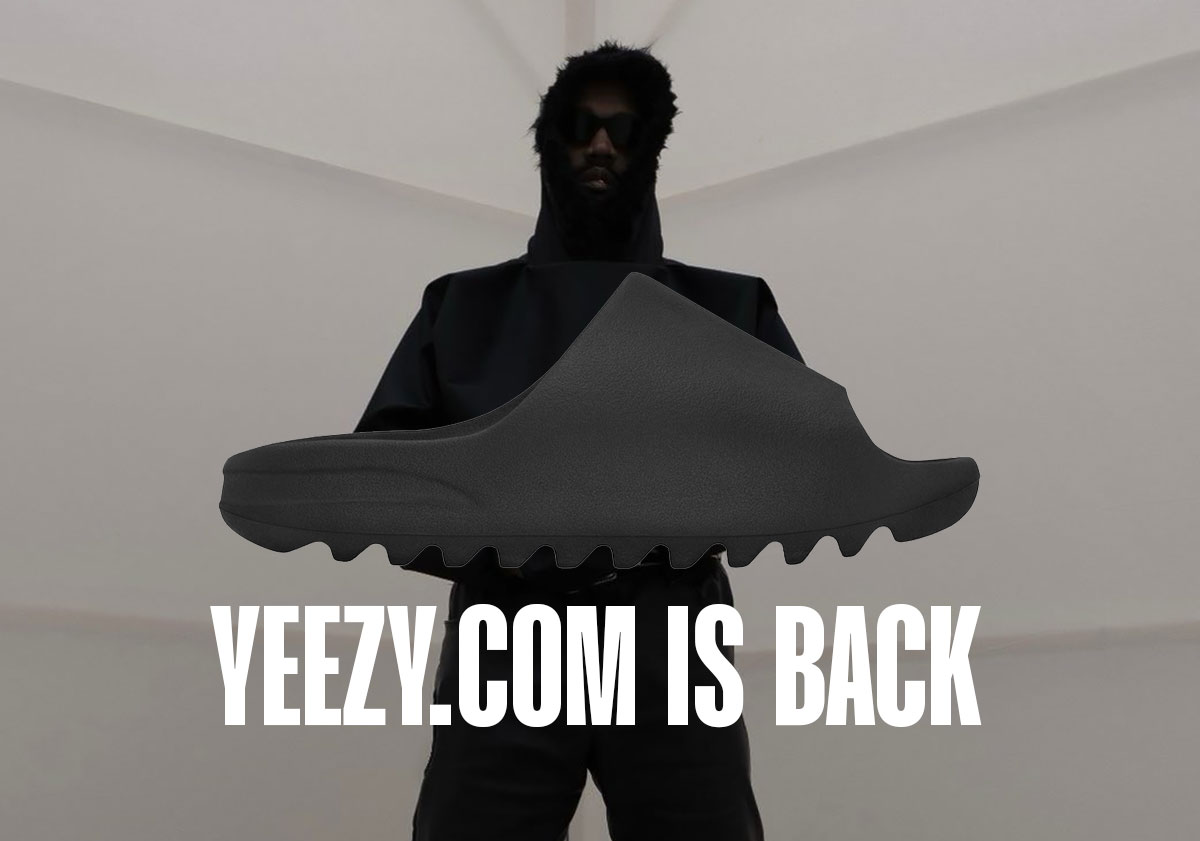 Kanye West’s YEEZY.com Is Back With $20 Yeezy Slides