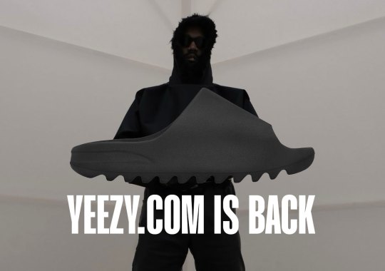 Kanye West’s YEEZY.com Is Back With $20 Yeezy Slides