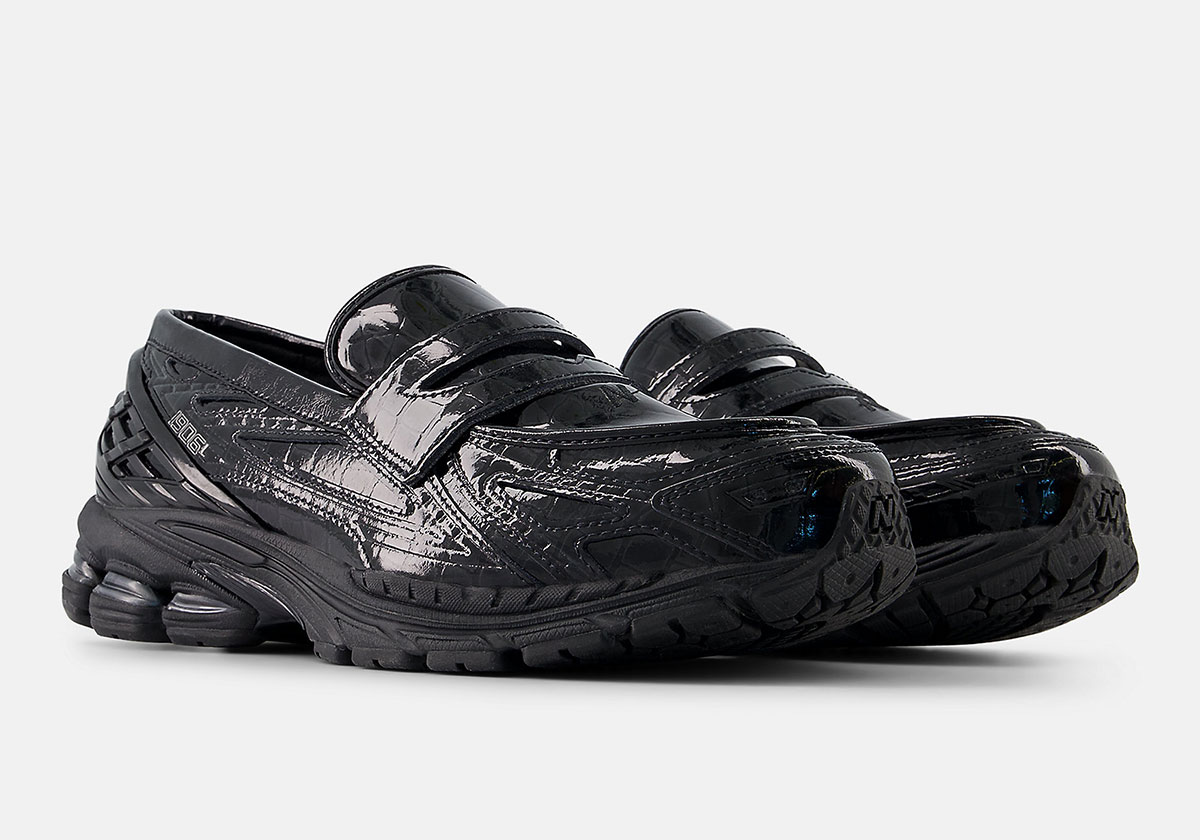 The New Balance 1906L Goes Black Patent Croc Skin