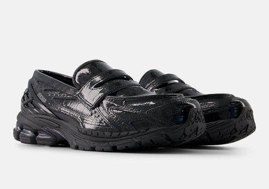 The New Balance 1906L Goes Black Patent Croc Skin