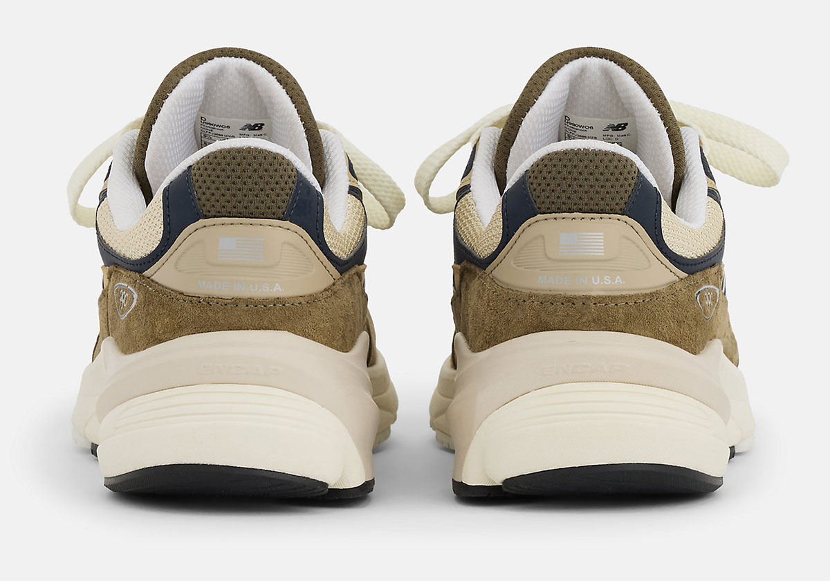 New Balance 990v6 Dark Camo Incense Natural Indigo U990wo6 8