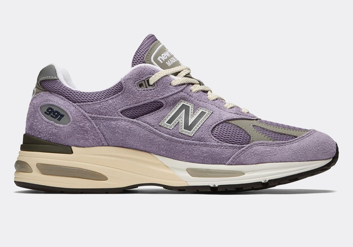 New Balance 991v2 Dusk Purple Sage U991lv2 3