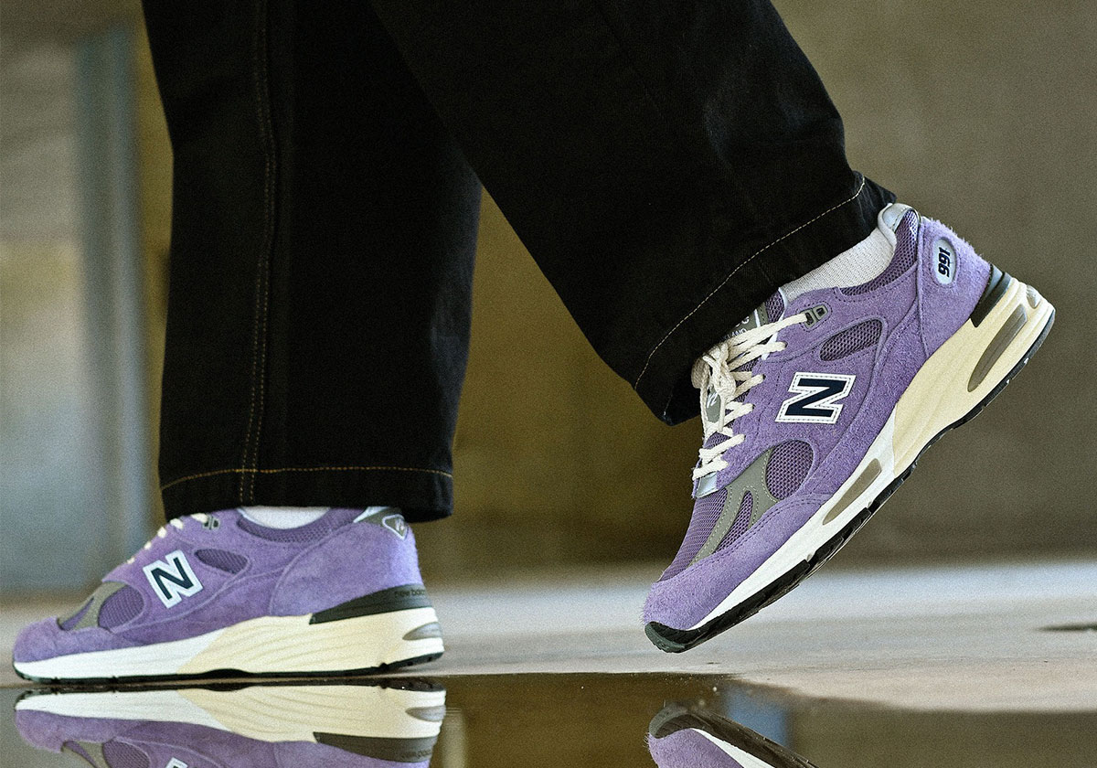 New Balance 991v2 Dusk Purple Sage U991lv2 4