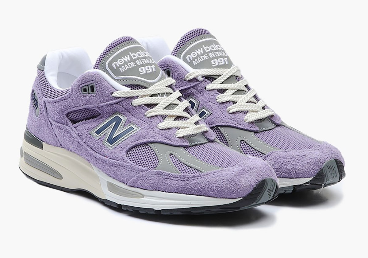 New Balance 991v2 Dusk Purple Sage U991lv2 6
