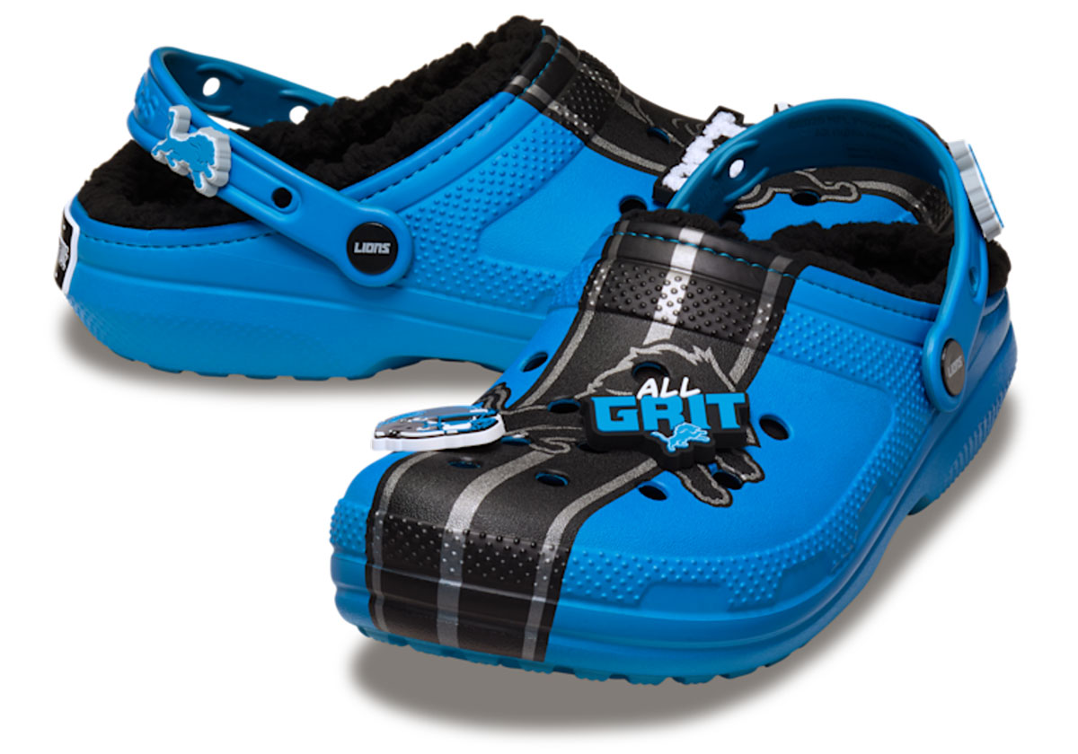 Nfl Crocs Classic Clog Detroit Lions 212444 90h Alt110