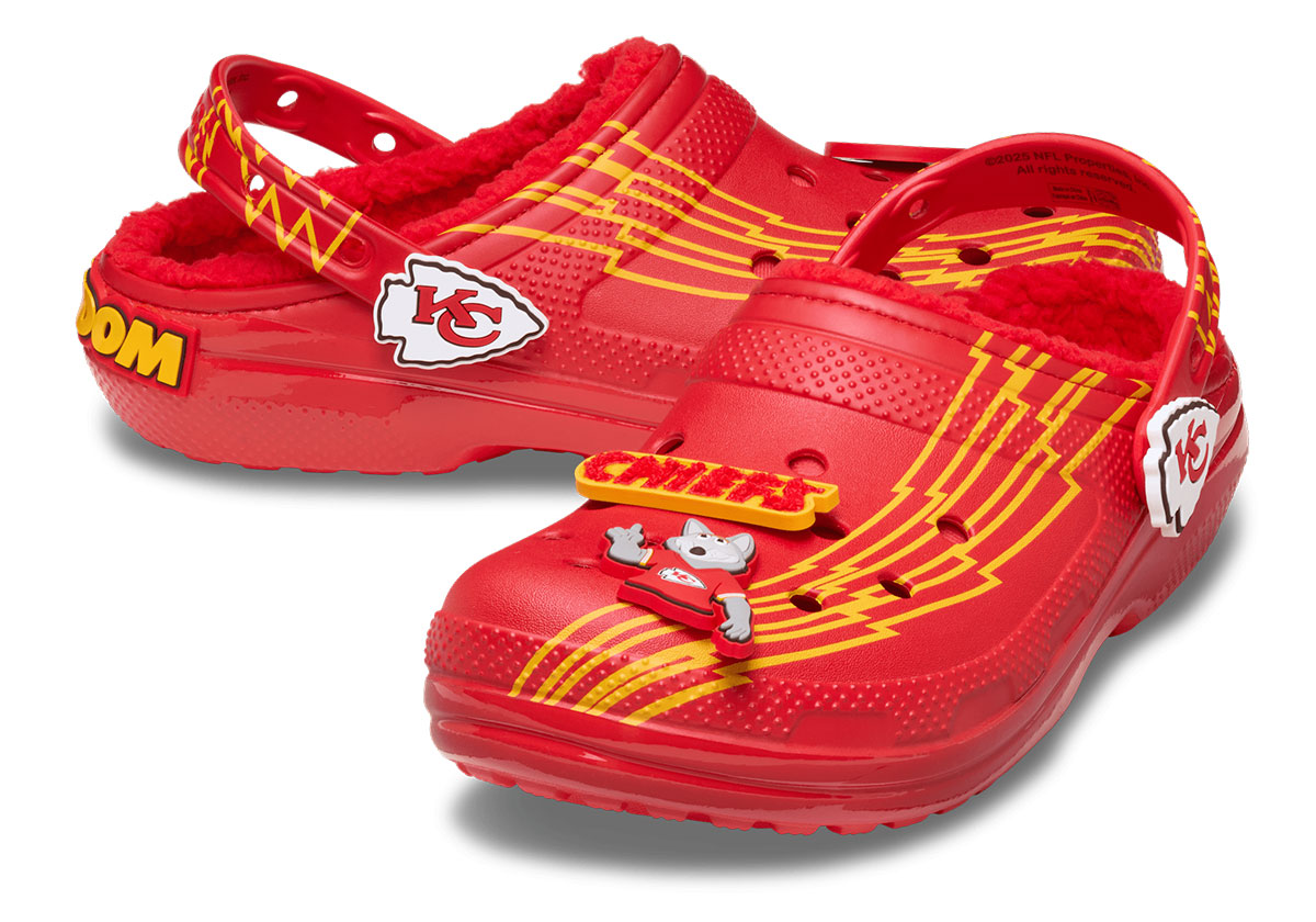 Nfl Crocs Classic Clog Kansas City Chiefs 212442 90h