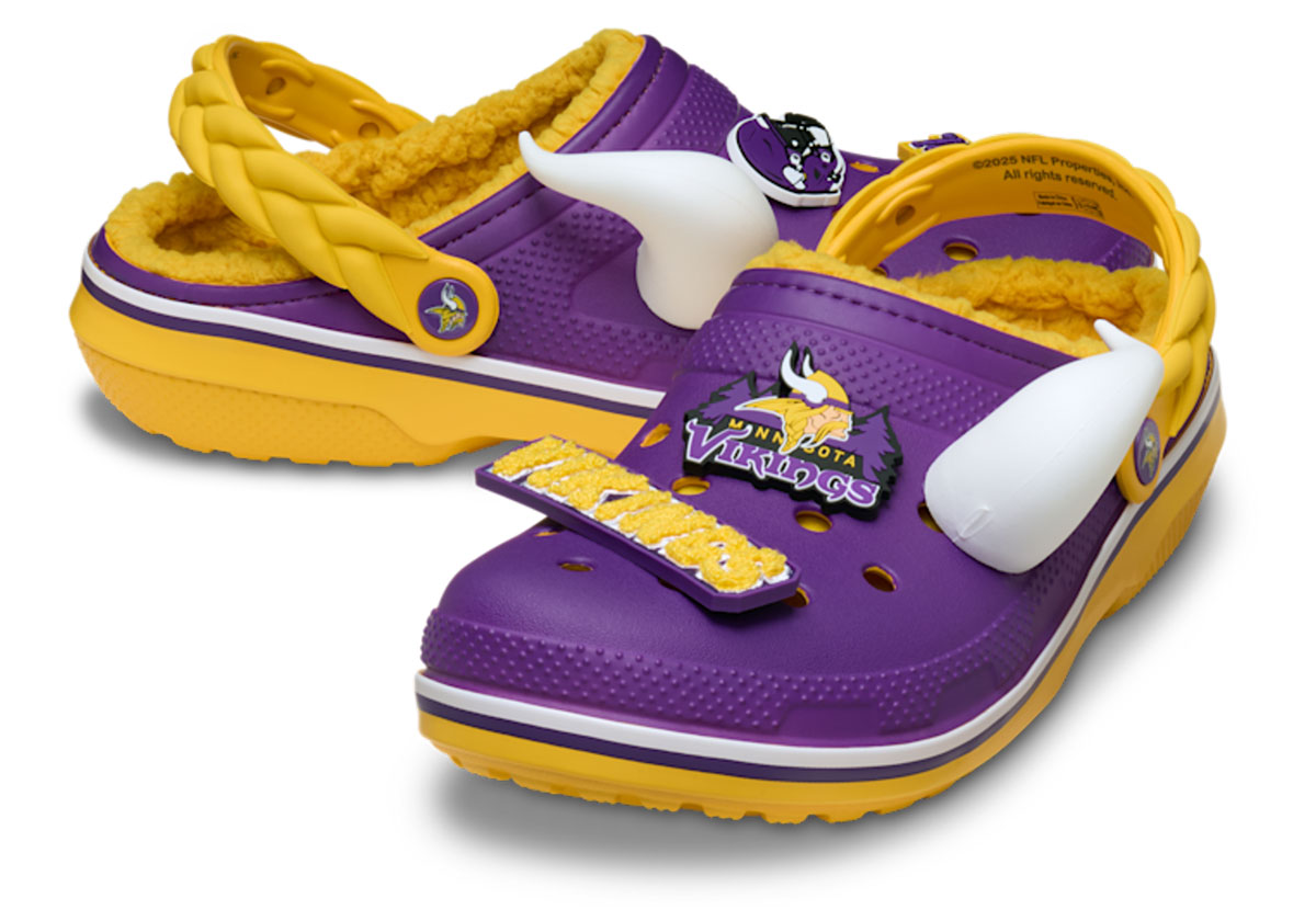Nfl Crocs Classic Clog Minnesota Vikings 212735 90h