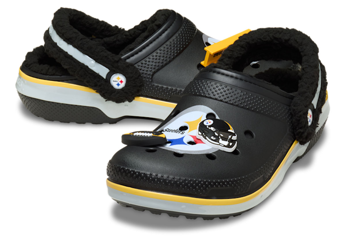 Nfl Crocs Classic Clog Pittsburgh Steelers 212446 90h