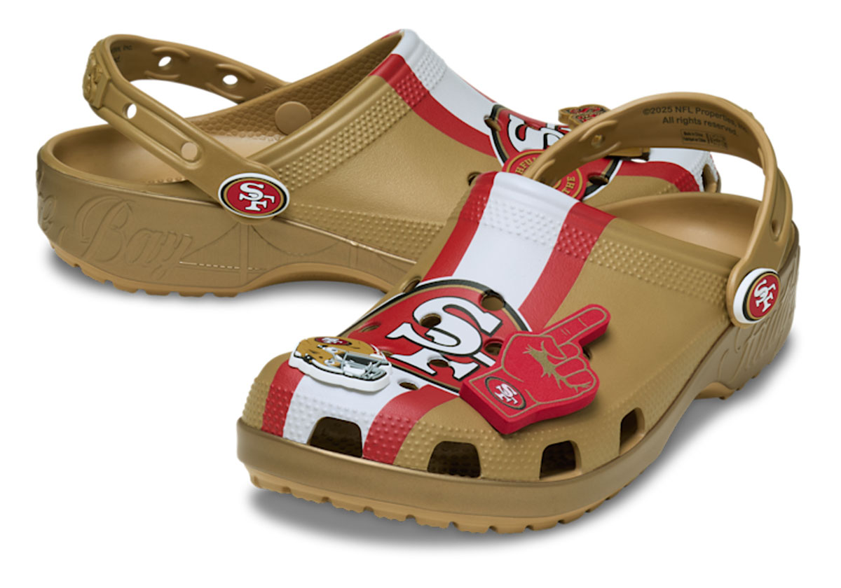 Nfl Crocs Classic Clog San Francisco 49ers