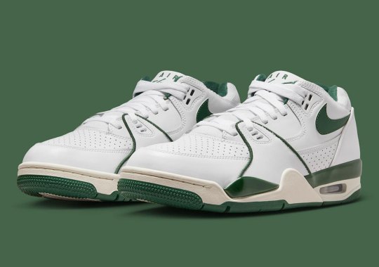 The Nike Air Flight 89 Swatches In Green Accents For Autumn