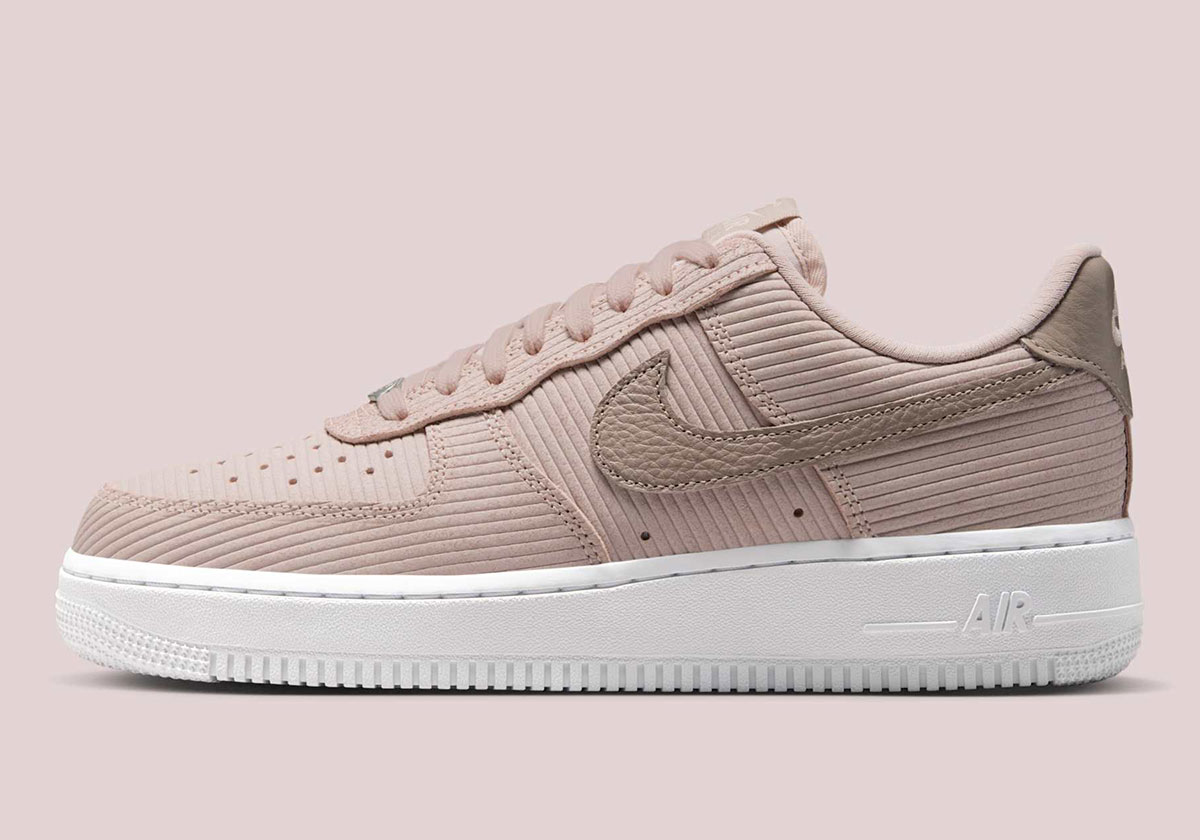 Nike Air Force 1 Corduroy Washed Coral Im6533 602 1