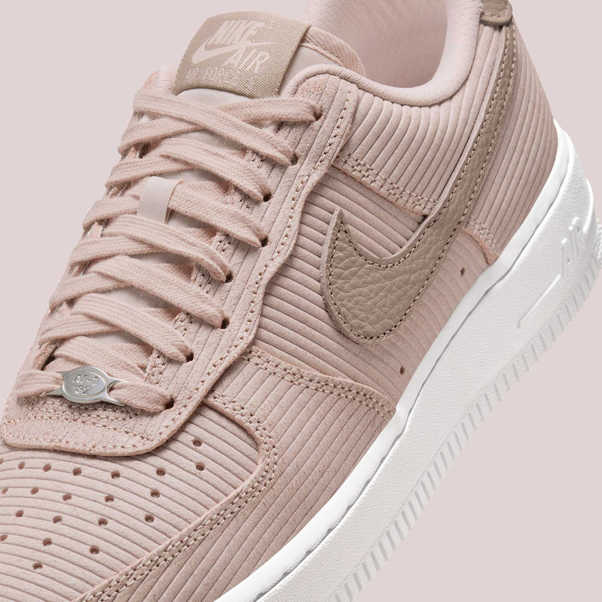 Nike Air Force 1 Corduroy Washed Coral Im6533 602 2