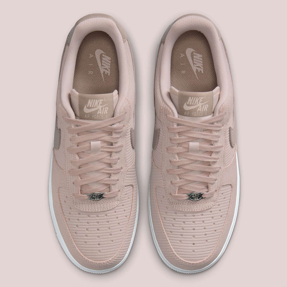 Nike Air Force 1 Corduroy Washed Coral Im6533 602 6