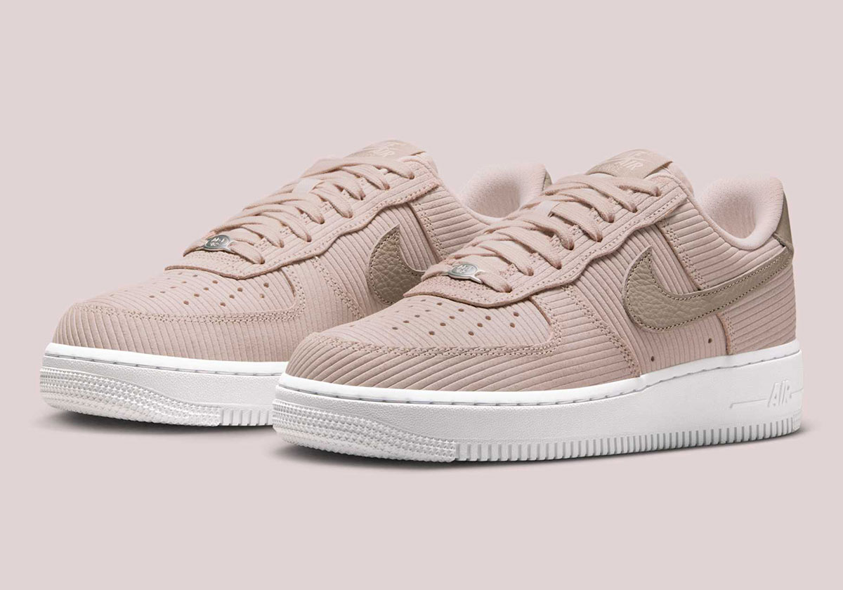 Nike Air Force 1 Corduroy Washed Coral Im6533 602 7