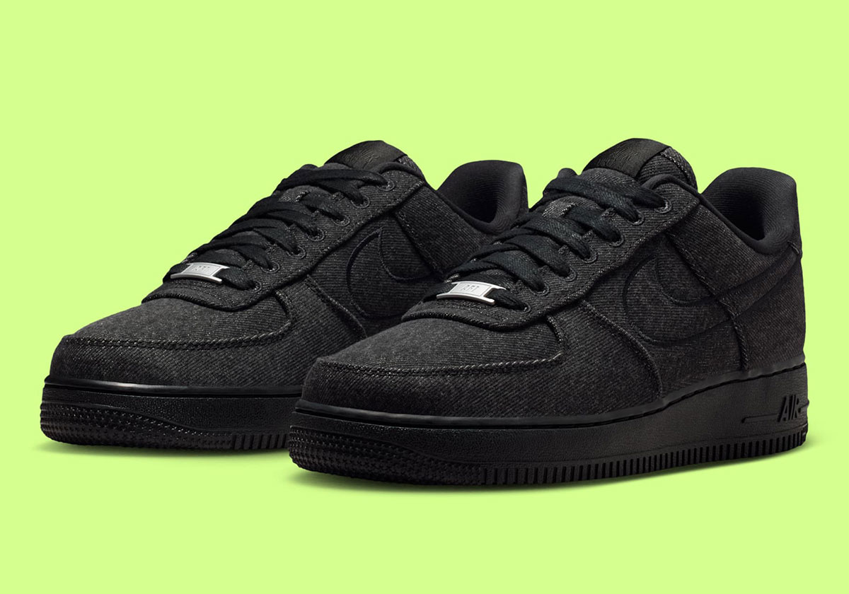 The Nike Air Force 1 "Black Denim" Is Bound To Look Better With Time