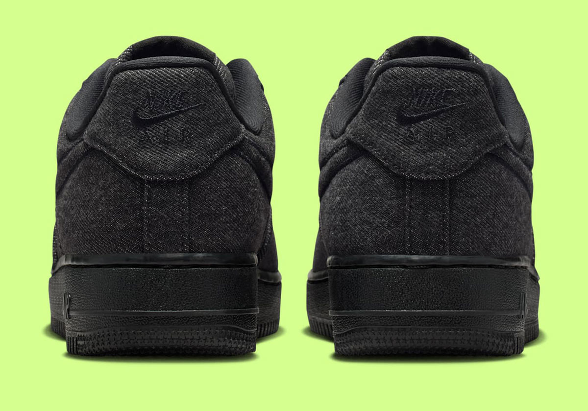 Nike Air Force 1 Low Black Denim Im7809 010 3