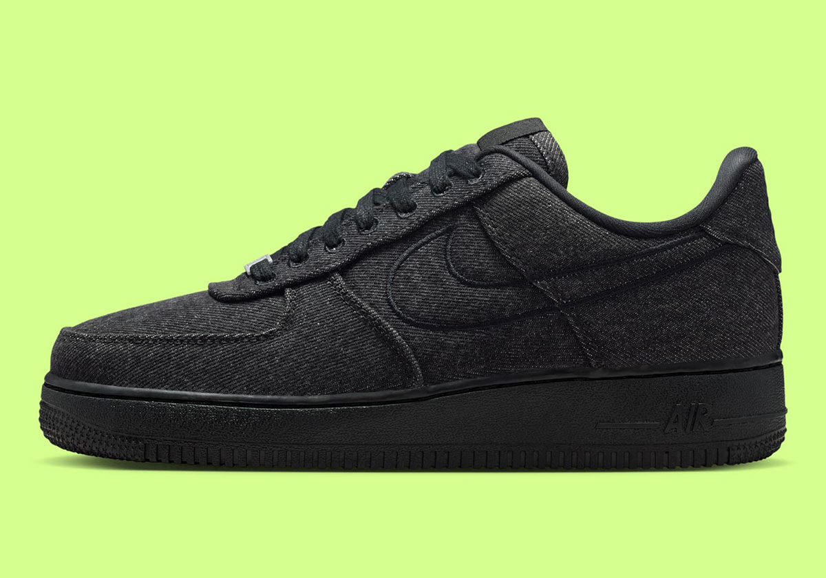 Nike Air Force 1 Low Black Denim Im7809 010 5