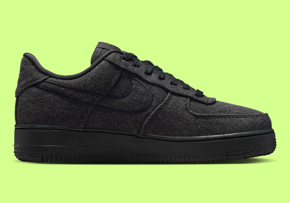 Nike Air Force 1 Low Black Denim Im7809 010 7