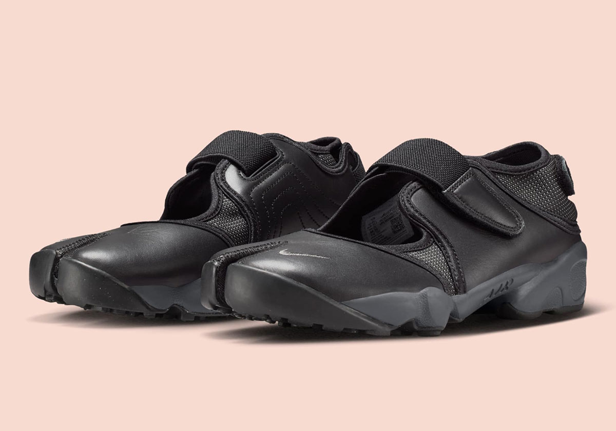 The Nike Air Rift Goes All Black Leather