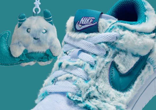 The Nike Dunk Low “Abominable Snowman” Comes With A Plush Charm
