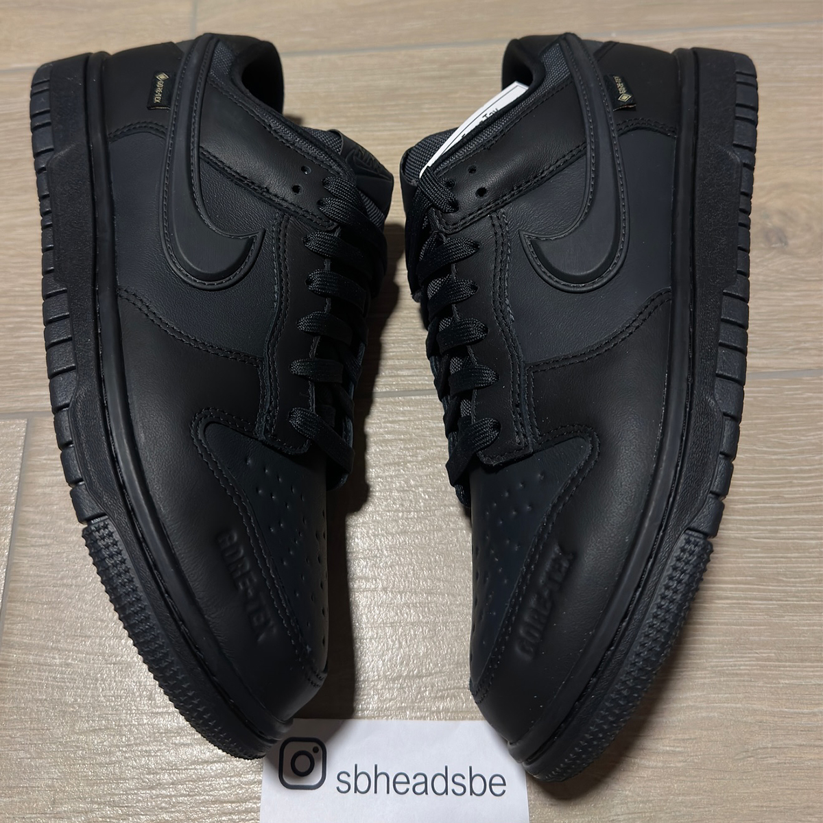 Nike Dunk Low Gore Tex Black Hq2053 001 2