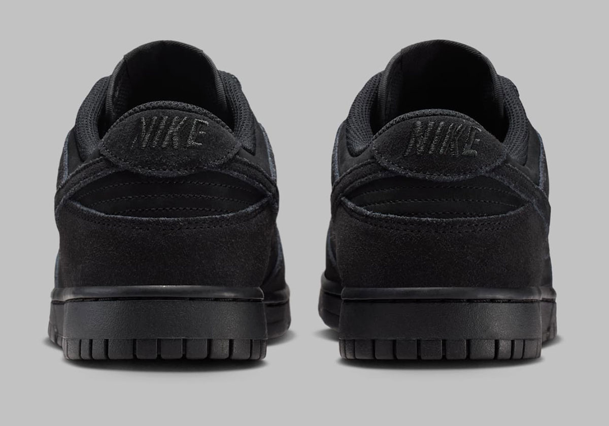 Nike Dunk Low Se Triple Black Ib6651 001 3