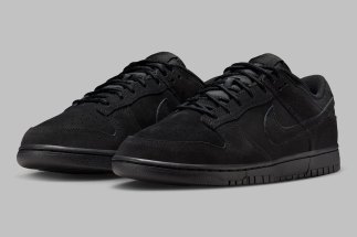 The Nike Dunk Low SE Adds To A Swell Of “Triple Black” Sneakers For Holiday 2025