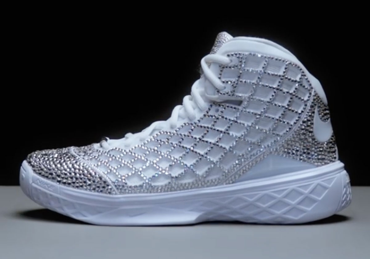 Vanessa Bryant Reveals Diamond-Encrusted Nike Kobe 3 “Halo” On Mamba Day