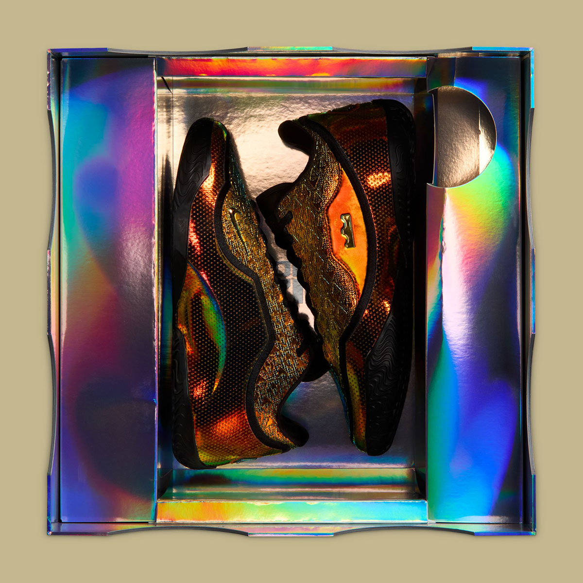 Nike Lebron 23 40k Gold 13