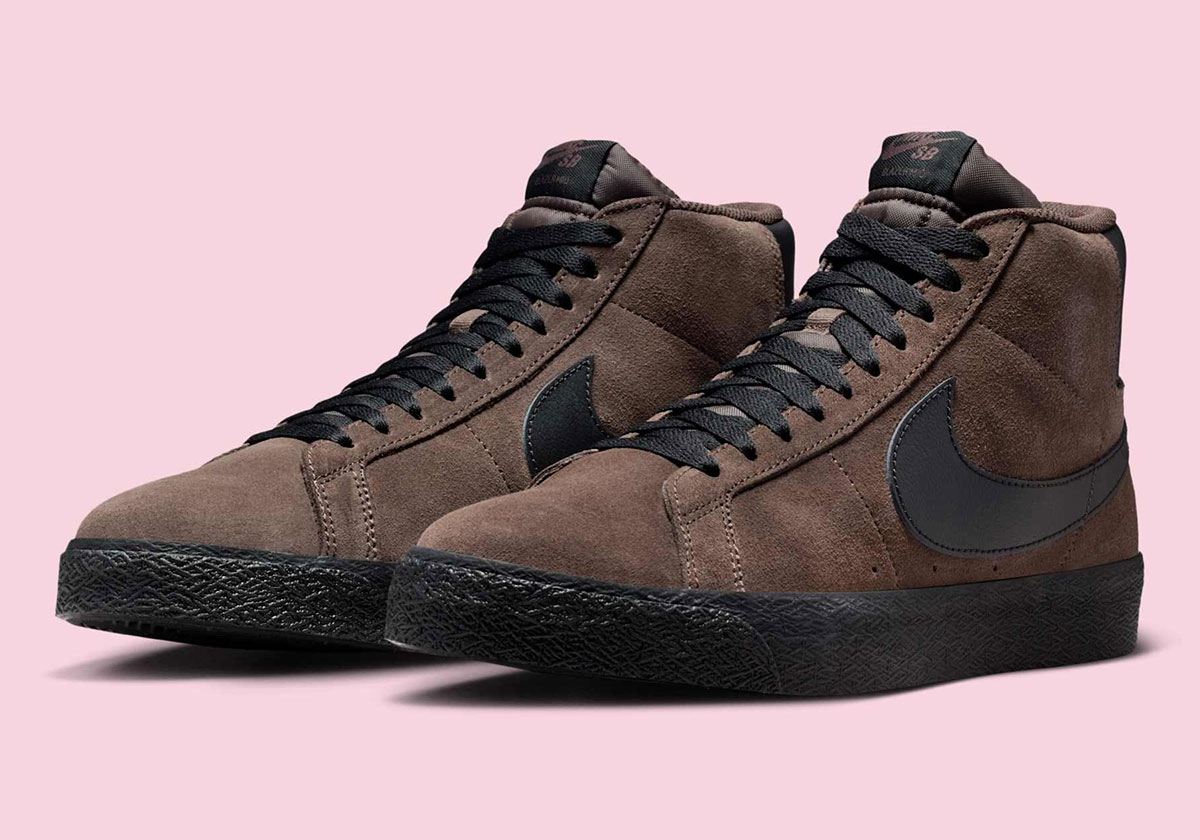 Travis Scott's "Velvet Brown" Jordan 1 Low Comes To Mind On This Nike SB Blazer Mid