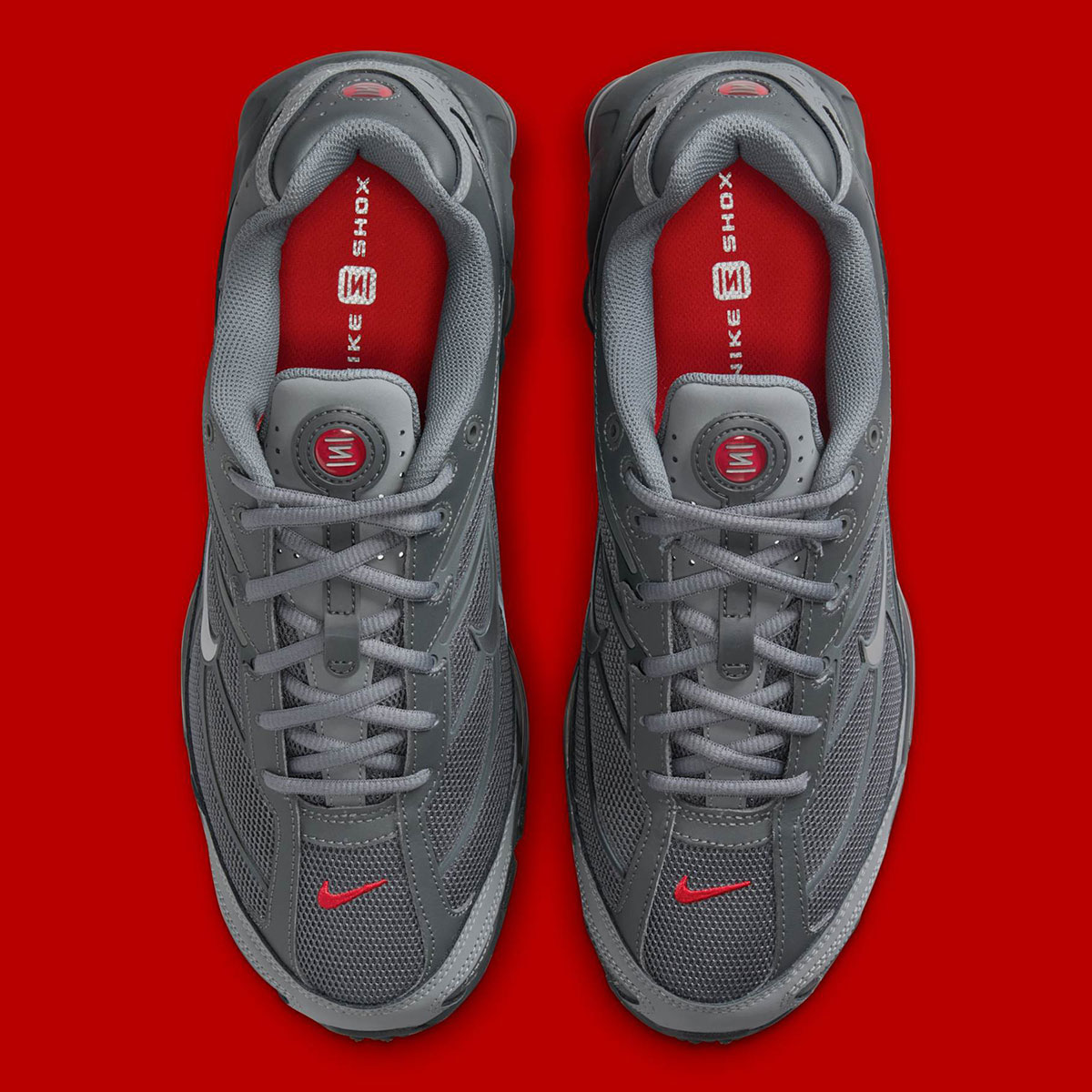 Nike Shox Ride 2 Smoke Grey Metallic Silver University Red Iron Grey Reflect Silver Im5999 084 3