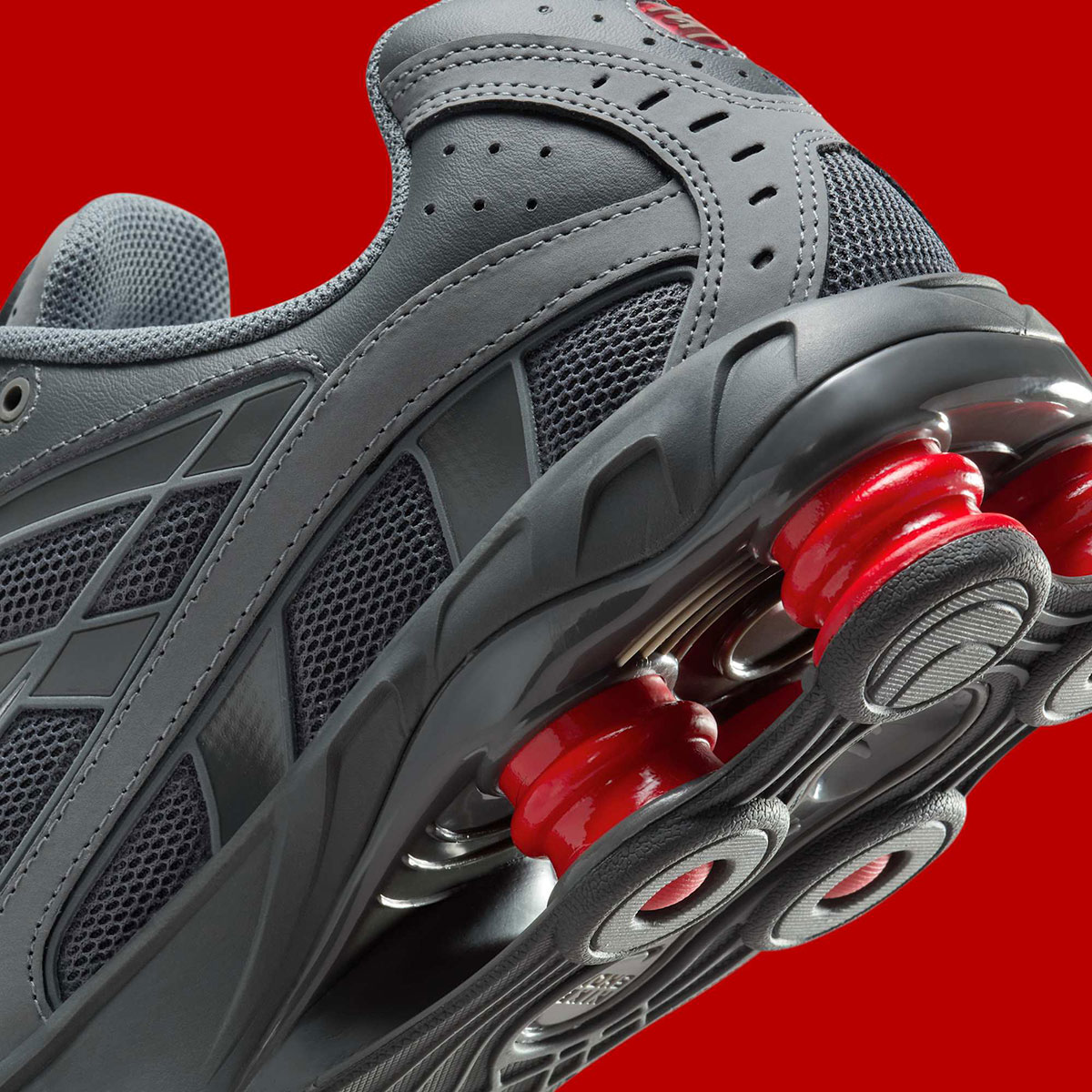 Nike Shox Ride 2 Smoke Grey Metallic Silver University Red Iron Grey Reflect Silver Im5999 084 5